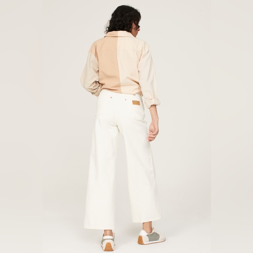 Wrangler Women's High Rise Jeans - White